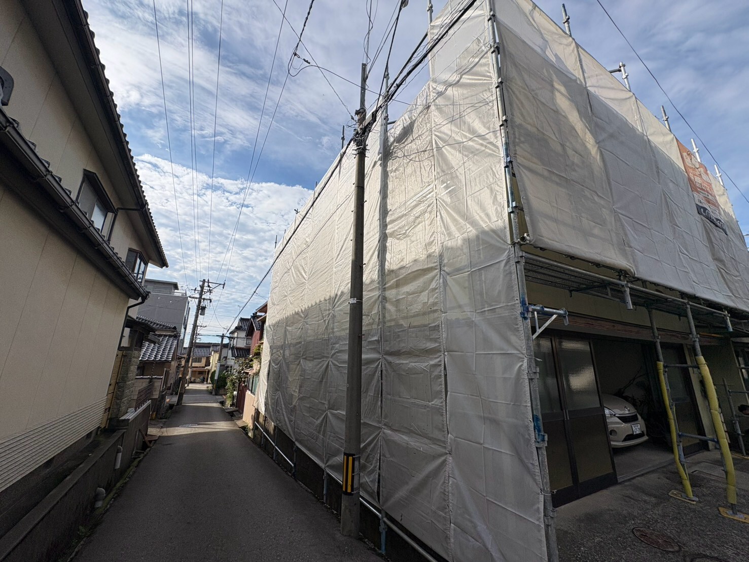 金沢市石川県足場